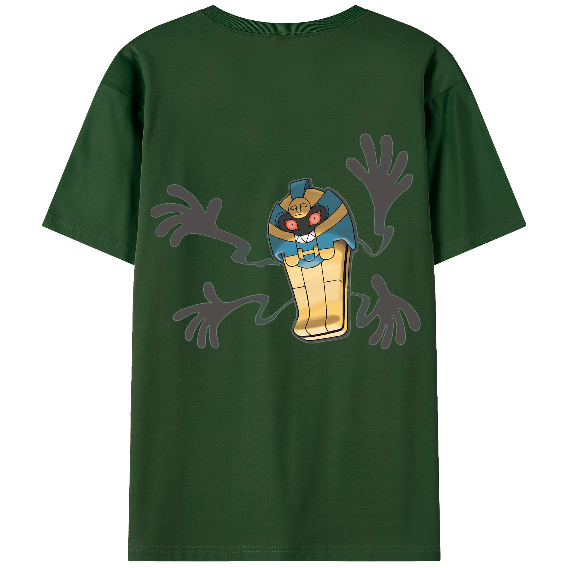 （画像用） ポケットモンスター Pokémon 綿100％半袖Tシャツ（背面プリント）